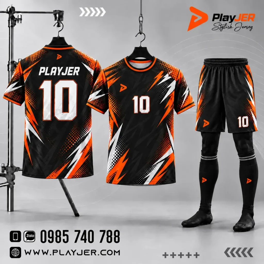 Áo bóng đá thiết kế Blaze | PLAYJER
