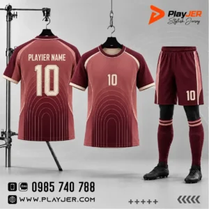Áo bóng đá thiết kế Crimson Arch | PLAYJER