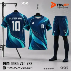 Áo bóng đá thiết kế Aqua Flow | PLAYJER